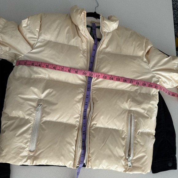 RARE Vintage Ralph Lauren Crest Patch Down-Filled Puffer Jacket in Ivory - Picture 11 of 11